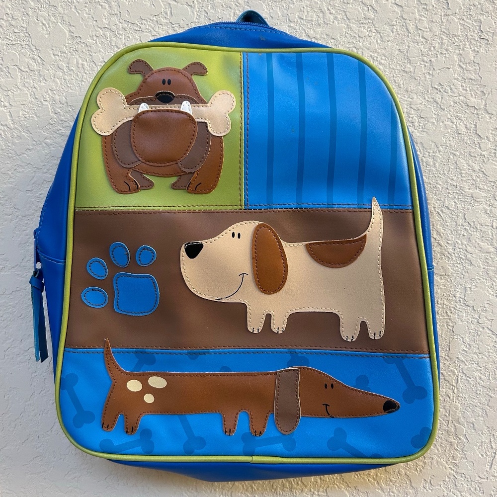 Stephen Joseph Backpack with Dogs. NWOT